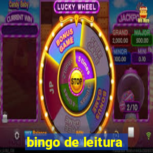 bingo de leitura